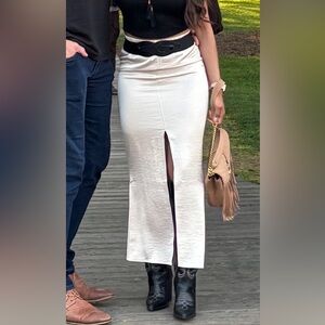 OPEN EDIT Long Flattering Skirt